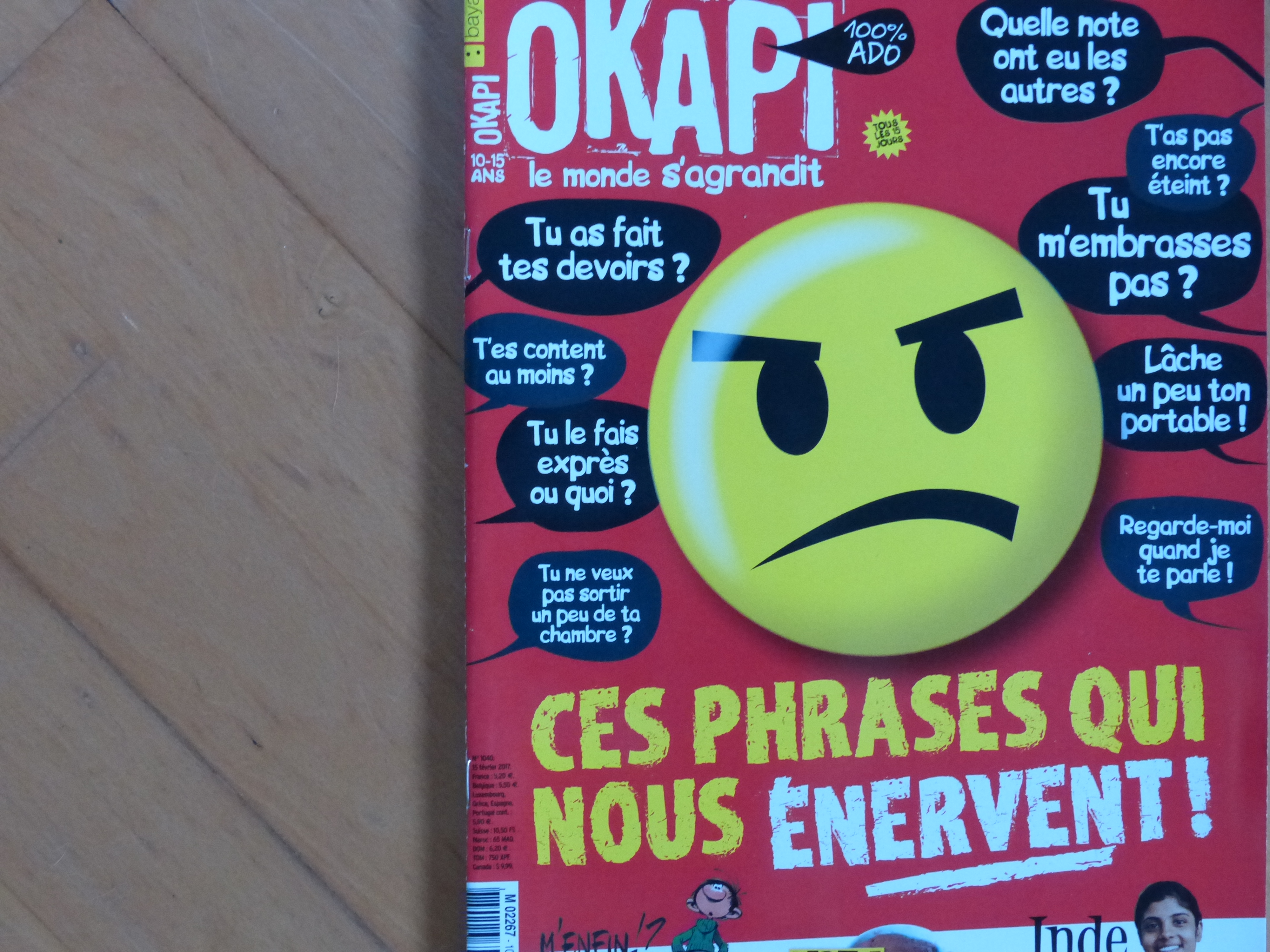 Les 10 phrases qui me rendent dingues ! Les 10 phrases qui me rendent dingues !